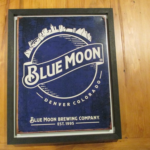 Conversational Decor: Blue Moon Hanging Wall Decor